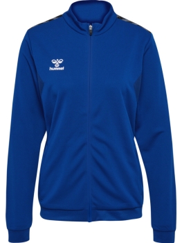 Preview: Damen Hummel Authentic Zip Jacket - True blue